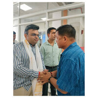 Jay Shah reaches Bagdogra Airport ahead of PM Modi's Indoor Cricket Academy inauguration