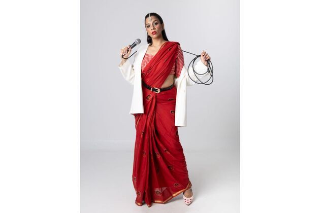 Sharul Channa, Singapore's Leading Stand-Up Comic, Teams Up with Renowned Saree Brand, Suta for Women's Day India Tour