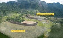 A render of AngloGold Ashanti's Quebradona proejct in Antioquia, Colombia
