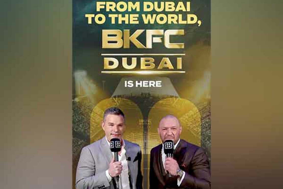 Conor McGregor showcases excitement for BKFC's UAE debut on April 4th & 5th