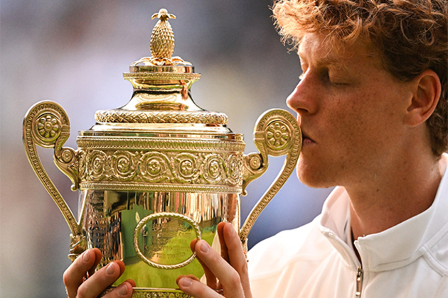 Sinner avenges French Open heartbreak, beats Alcaraz to capture maiden Wimbledon title