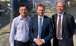  Dr Jingyuan Liu (ATC general manager operations), Michael Kretschmer (Minister-President of Saxony) and  Jens Willenbockel (ATC consultant)
