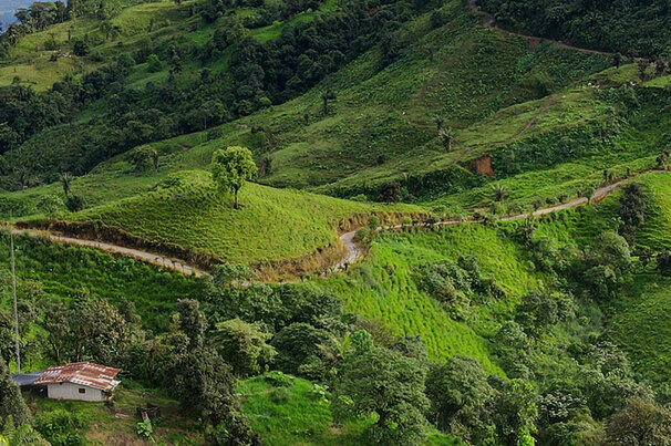 The El Domo-Curipamba project in Ecuador. Credit: Adventus Mining