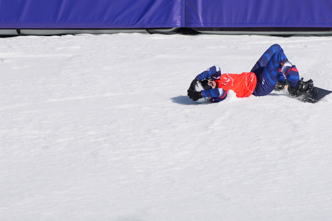 (SP)ITALY-CORTINA D'AMPEZZO-PARALYMPIC WINTER GAMES-PARA SNOWBOARD-WOMEN'S CROSS-LL2