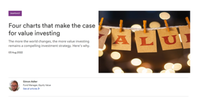 Value investing should be considered