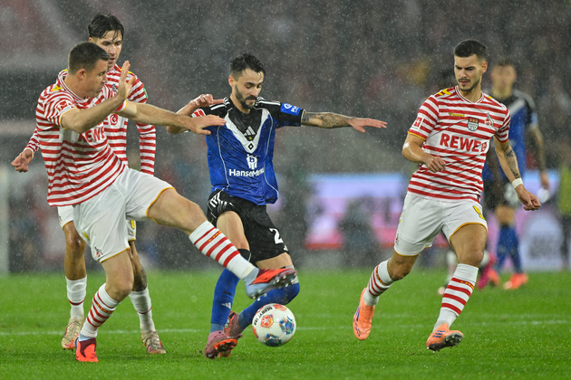 (SP)GERMANY-COLOGNE-FOOTBALL-BUNDESLIGA-COLOGNE VS HAMBURG