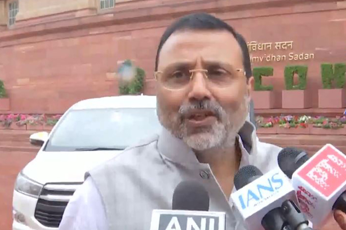 Nishikant Dubey slams Congress over Katchatheevu, hails PM Modi's record tenure