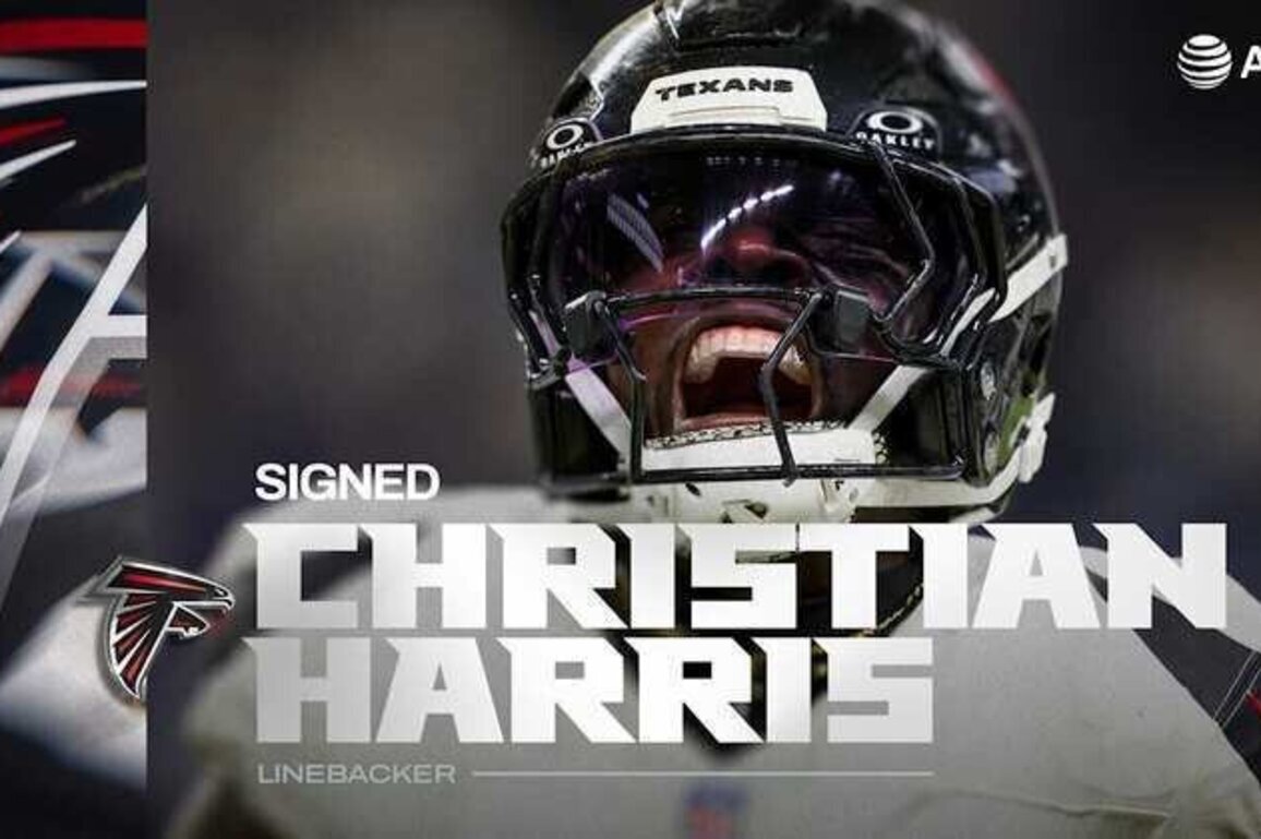 Atlanta Falcons sign LB Christian Harris