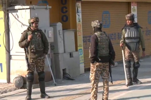 Security remains at high-alert in Srinagar's Lal Chowk after killing of Ayatollah Ali Khamenei