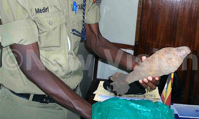 Locals find abandoned bomb in garden Locals find abandoned bomb in garden