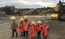  Kids in high-vis at Group 6's recent open day at Dolphin