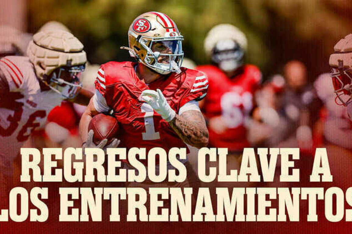 Regresos a los Entrenamientos de los 49ers y Ausencias Importantes