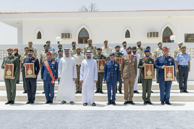 Hamdan bin Mohammed attends ceremony marking 49th anniversary of UAE Armed Forces unification