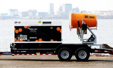 The DB-60 Fusion dust suppressor features a Tier IV Final-compliant generator