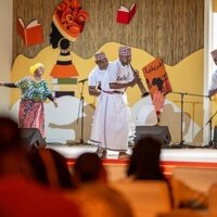 African oral storytelling tradition enriches audience at SFAL 2026