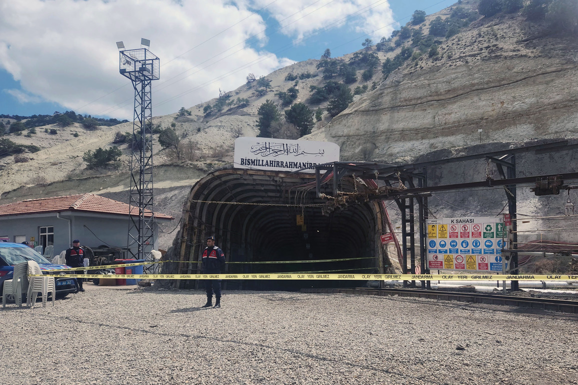 TRKIYE-ANKARA PROVINCE-BEYPAZARI-MINE-COLLAPSE