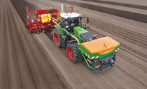 Multi-hopper front tanks for establishment flexibility  