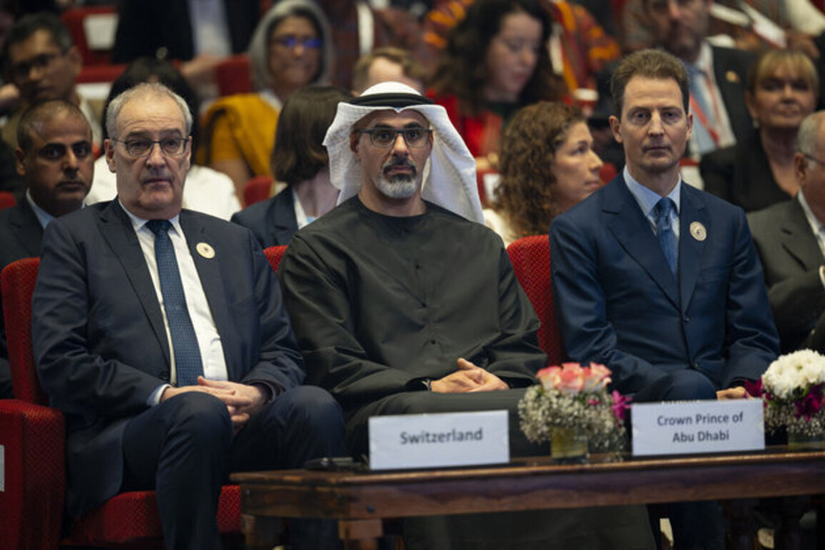 On behalf of UAE President, Abu Dhabi Crown Prince attends opening session of AI Impact Summit in New Delhi