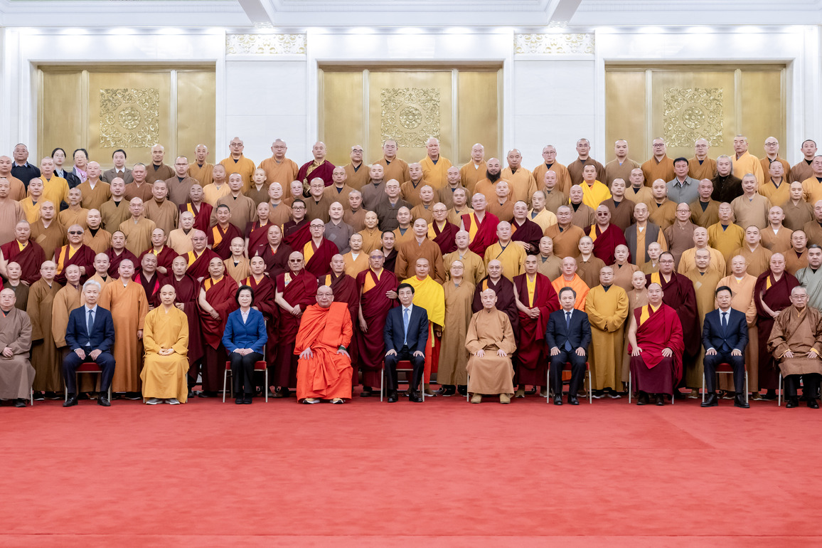 CHINA-BEIJING-WANG HUNING-BUDDHIST ASSOCIATION-MEETING (CN)