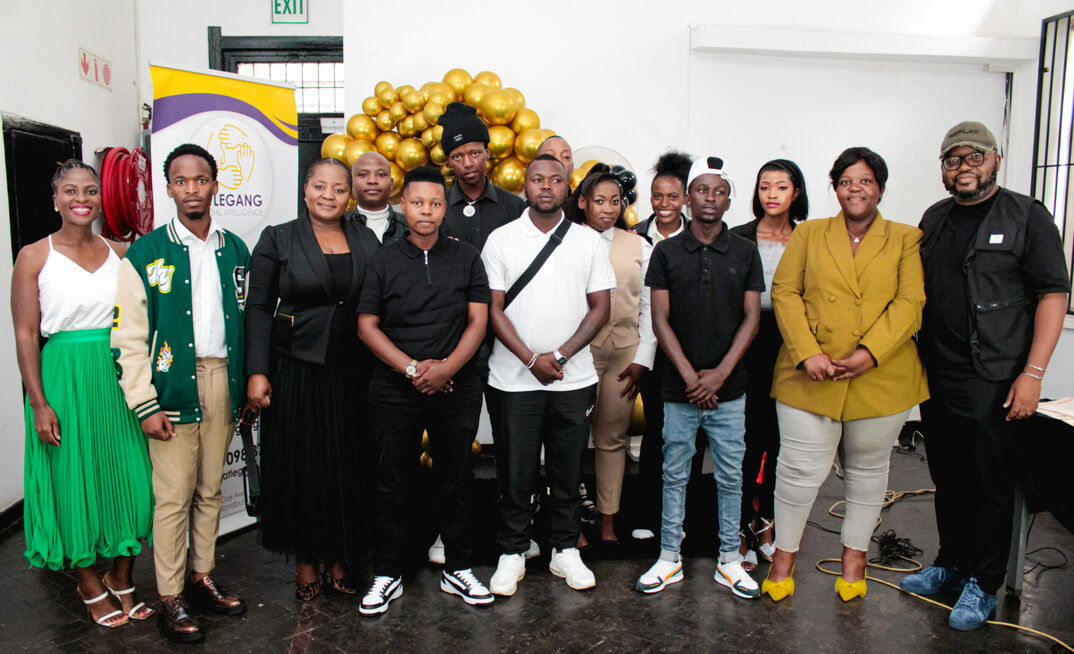 Freddah Motloung of Rosond with participants from the 2024 learnership programme