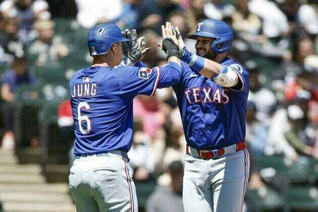 Rangers reinstate 1B Jake Burger, demote 3B Josh Jung