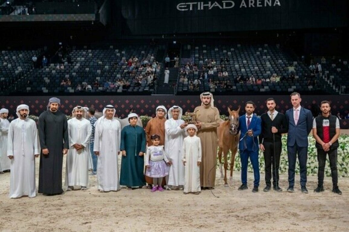 AJ Barakah takes spotlight in second day of Abu Dhabi International Arabian Horse Championship