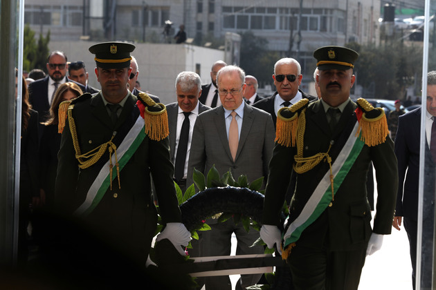 MIDEAST-WEST BANK-RAMALLAH-YASSER ARAFAT-ANNIVERSARY-COMMEMORATION