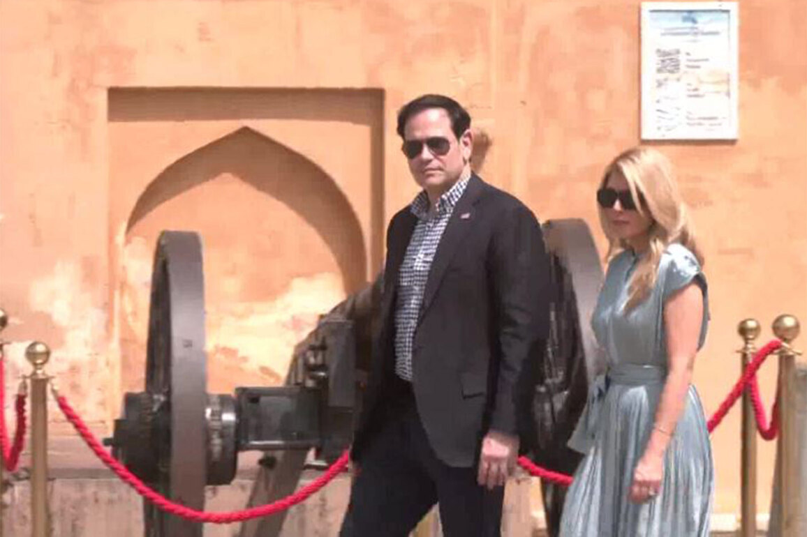 Jaipur: US Secretary of State Marco Rubio visits historic Amer Fort