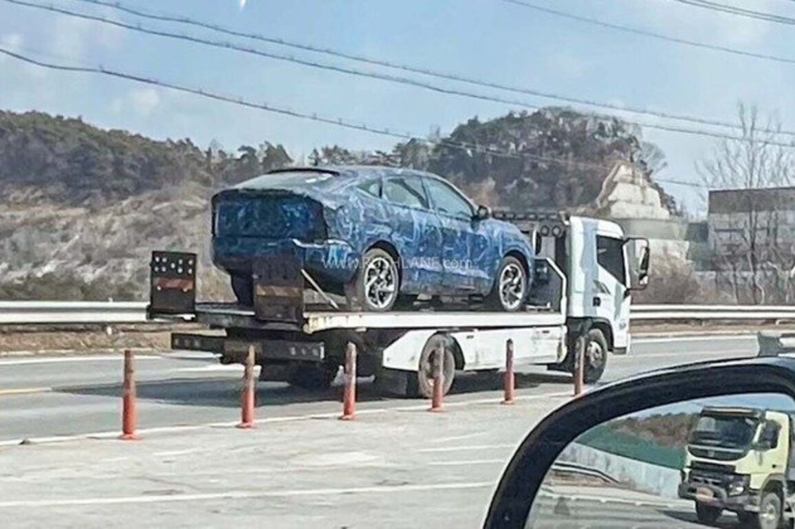 Mahindra XEV 9e Spied In South Korea  What Could This Mean