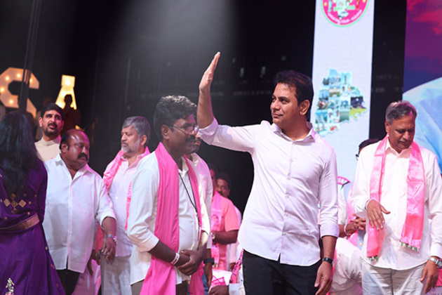 KTR attends Telangana State Formation Day and BRS Silver Jubilee celebrations in US