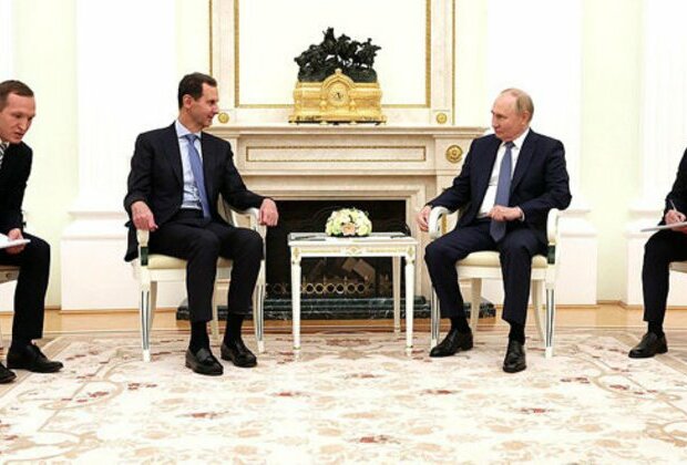 President al-Assad meets President Putin on a working visit, Moscow