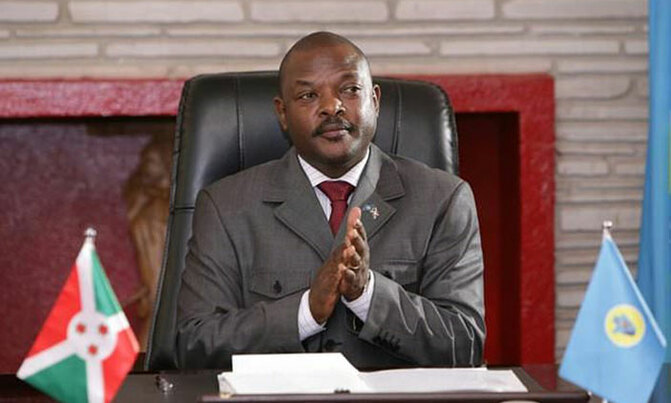 Museveni orders flags to fly at half-mast as Uganda mourns Nkurunziza Museveni orders flags to fly at half-mast as Uganda mourns Nkurunziza