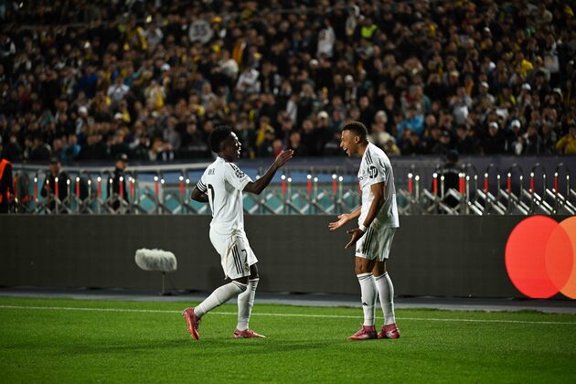 (SP)KAZAKHSTAN-ALMATY-FOOTBALL-UEFA CHAMPIONS LEAGUE-KAIRAT ALMATY VS REAL MADRID