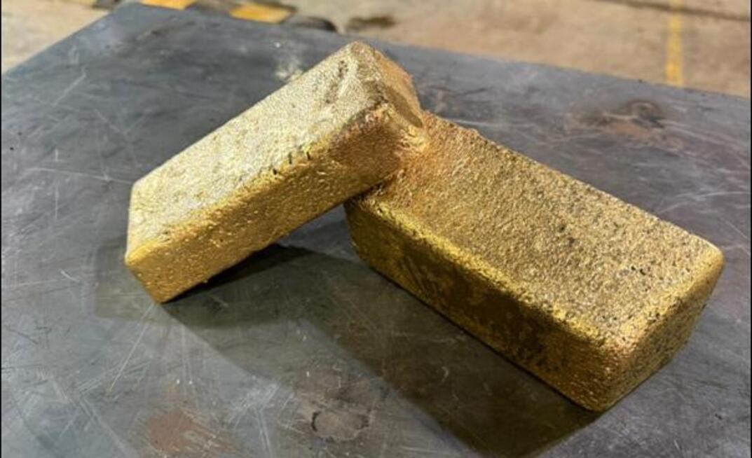 First Greatland gold pour from Telfer