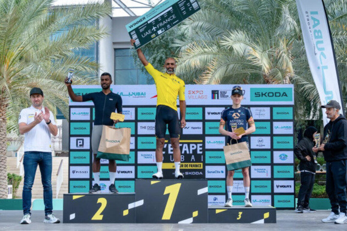 Majid Al Balooshi, Carolina Karlsson claim epic race victories at second edition of L'Etape Dubai by Tour de France