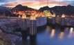  Evening view of the Hoover Dam in Boulder, Nevada, US