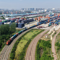 (EconomyInFocus) CHINA-HENAN-ZHENGZHOU-EUROPE-FREIGHT TRAINS-RAILWAY EXPRESS-TRIPS (CN)