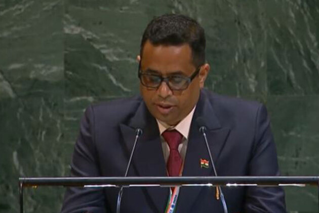 "India reiterates continued support for the ICJ and upholding rule of law," says BJP MP Saumitra Khan at UNGA