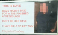 Unpaid tradespeople demand change 