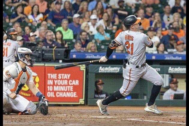 O's outslug Astros behind 2 HRs from Austin Hays