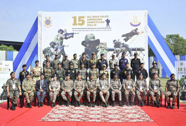 15th All India Police Commando Competition begins at CRPF camp in Gurugram