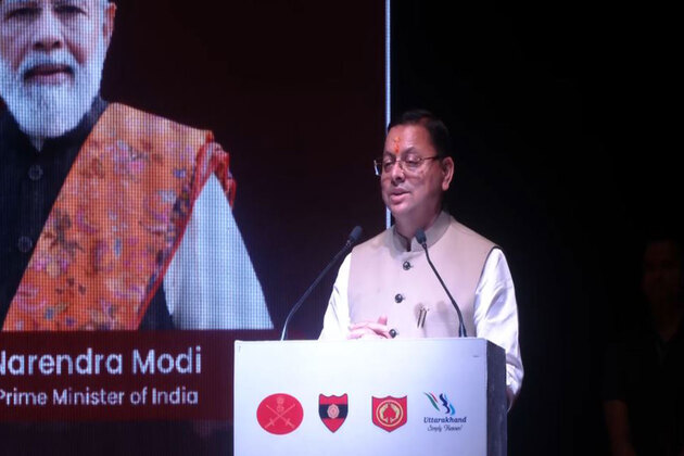 Uttarakhand CM Dhami attends Surya Devbhoomi Challenge closing ceremony in Tehri