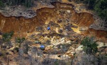  Área de garimpo em Roraima/Divulgação