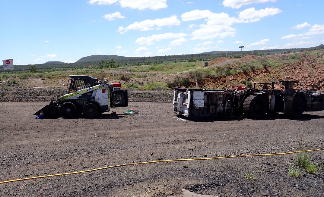 The scene of the incident