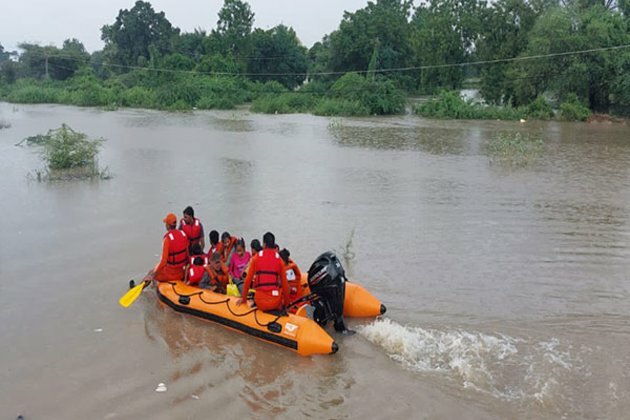 Gujarat: NDRF personnel rescue over 150 people from Aravalli district
