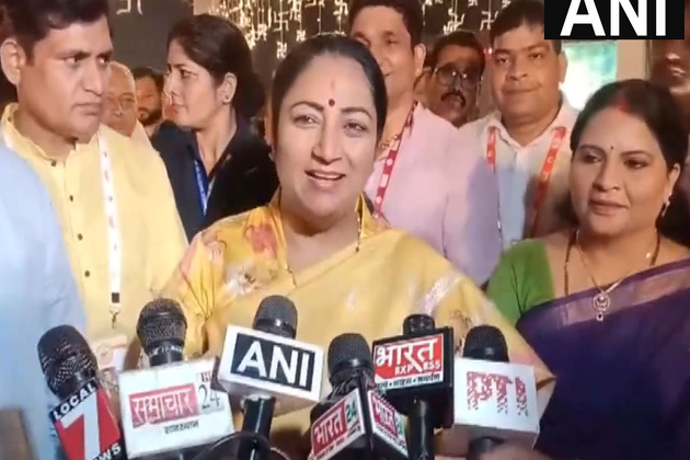 Delhi CM Rekha Gupta attends Ramleela organised by Sanatan Sanskarm in Rohini