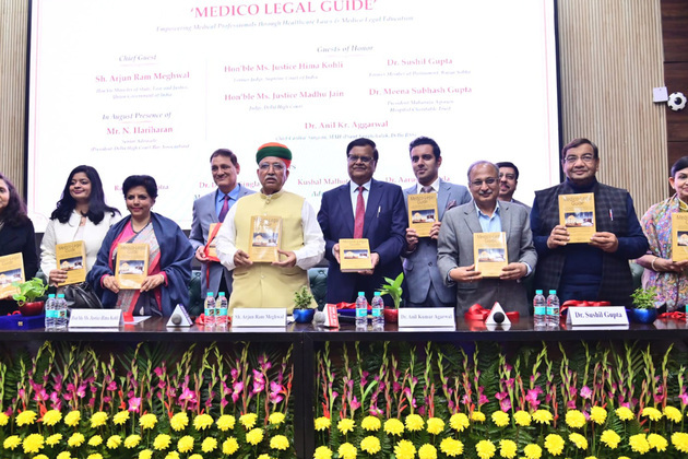 Union MoS Arjun Ram Meghwal launches 'Medico Legal Guide', stresses compassion in medical practice