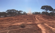 Kalgoorlie North haul road construction towards the Paddington mill.