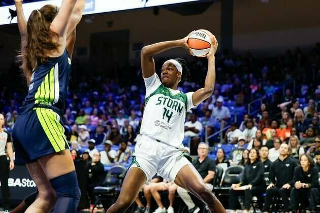 Dominique Malonga ties career-best point mark in Storm win