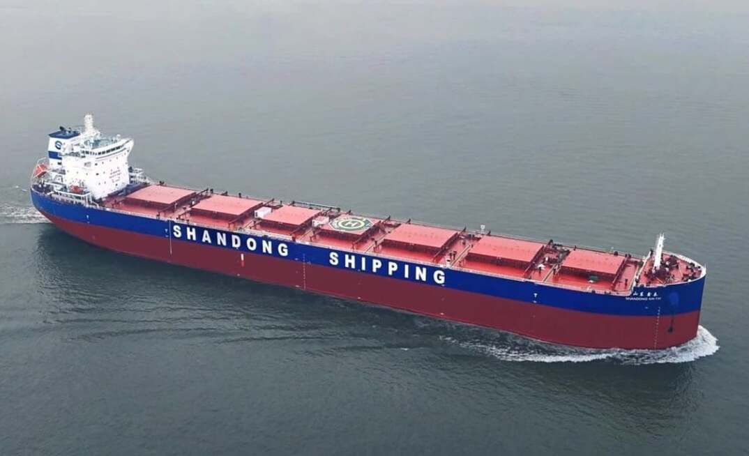 Navio de minério da Shandong Shipping mineraleiro vloc